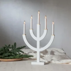 Julbelysning|Jotex Ljusstake Anno 59 Cm Vit