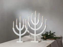 Julbelysning|Jotex Ljusstake Anno 59 Cm Vit