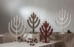 Julbelysning|Jotex Ljusstake Anno 59 Cm Vit