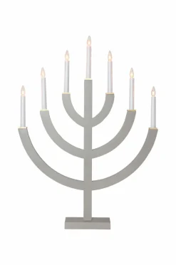 Julbelysning|Jotex Ljusstake Anno 71cm Grå