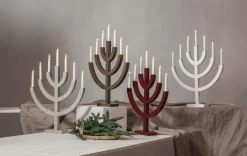 Julbelysning|Jotex Ljusstake Anno 71cm Vit