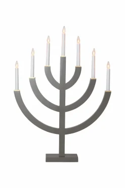 Julbelysning|Jotex Ljusstake Anno 71cm Brun