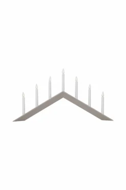 Julbelysning|Jotex Ljusstake Arrow Beige