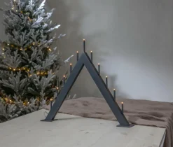 Julbelysning|Jotex Ljusstake Buzz Grey