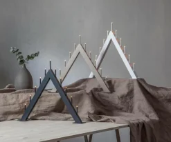 Julbelysning|Jotex Ljusstake Buzz Grey