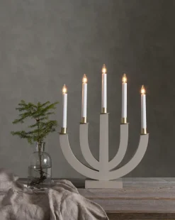 Julbelysning|Jotex Ljusstake Eli Beige