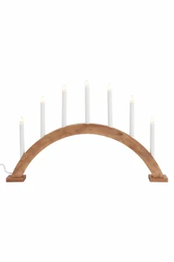 Julbelysning|Jotex Ljusstake Gillian 40cm Brun