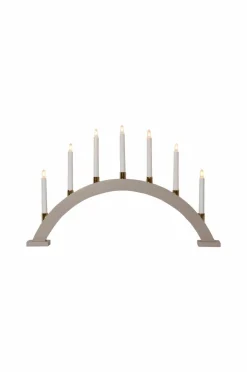 Julbelysning|Jotex Ljusstake Gillian 40cm Beige