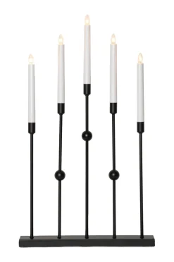 Julbelysning|Jotex Ljusstake Gustavo Höjd 64 Cm Black