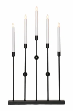 Julbelysning|Jotex Ljusstake Gustavo Höjd 64 Cm Black