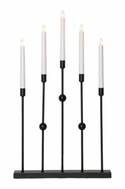 Julbelysning|Jotex Ljusstake Gustavo Höjd 64 Cm Black