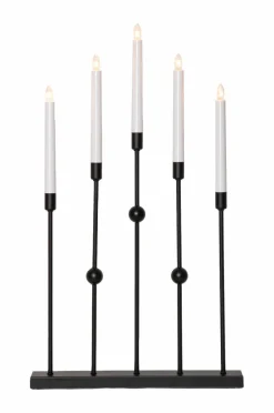 Julbelysning|Jotex Ljusstake Gustavo Höjd 64 Cm Black