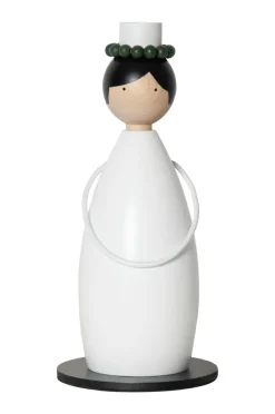 Julbelysning|Jotex Ljusstake Lucia Classic Höjd 26 Cm White