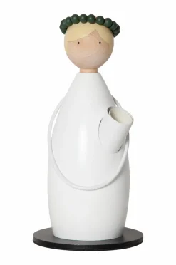 Julbelysning|Jotex Ljusstake Lucia Classic Höjd 24 Cm White
