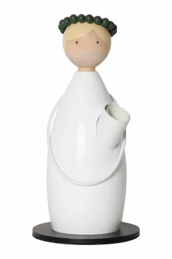 Julbelysning|Jotex Ljusstake Lucia Classic Höjd 24 Cm White