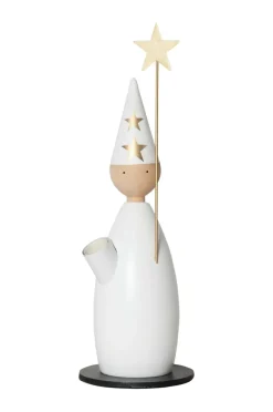 Julbelysning|Jotex Ljusstake Lucia Classic Höjd 33 Cm White