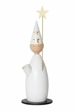 Julbelysning|Jotex Ljusstake Lucia Classic Höjd 33 Cm White