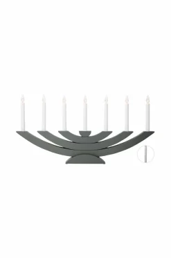 Julbelysning|Jotex Ljusstake Navida Grey
