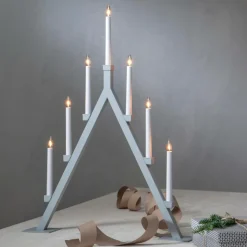 Julbelysning|Jotex Ljusstake Oliver Grey