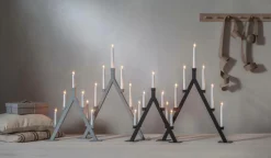 Julbelysning|Jotex Ljusstake Oliver Grey