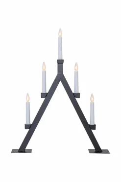 Julbelysning|Jotex Ljusstake Oliver Black