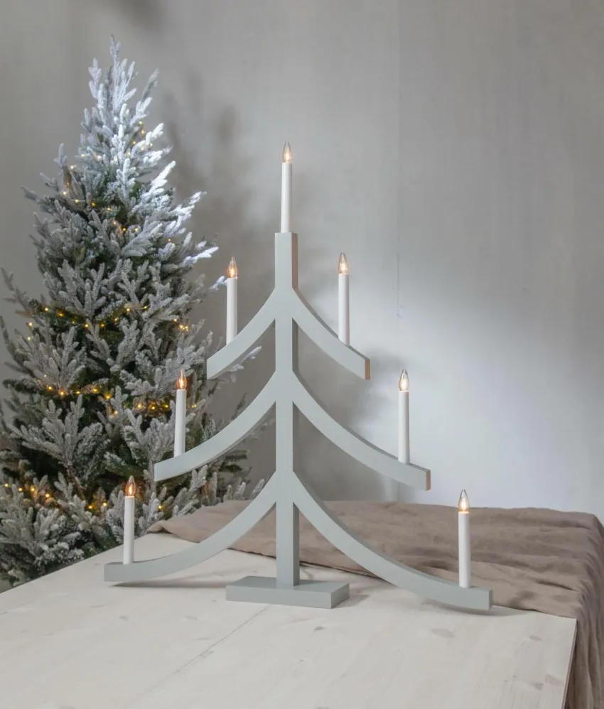 Julbelysning|Jotex Ljusstake Pagod Grey