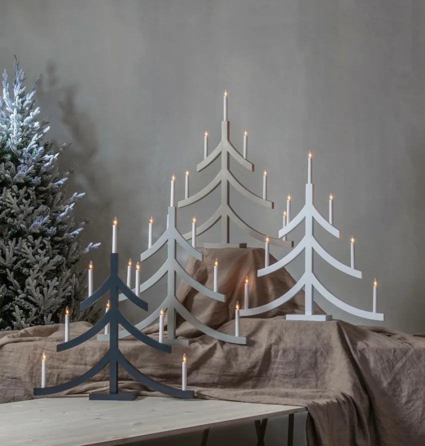 Julbelysning|Jotex Ljusstake Pagod Grey