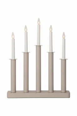 Julbelysning|Jotex Ljusstake Plate 45cm Beige
