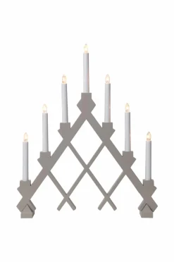 Julbelysning|Jotex Ljusstake Rut Beige