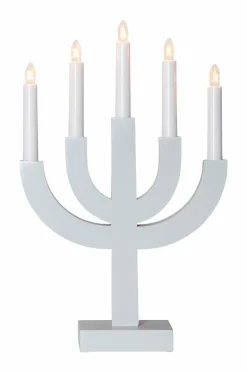Julbelysning|Jotex Ljusstake Selma Ljusgrå