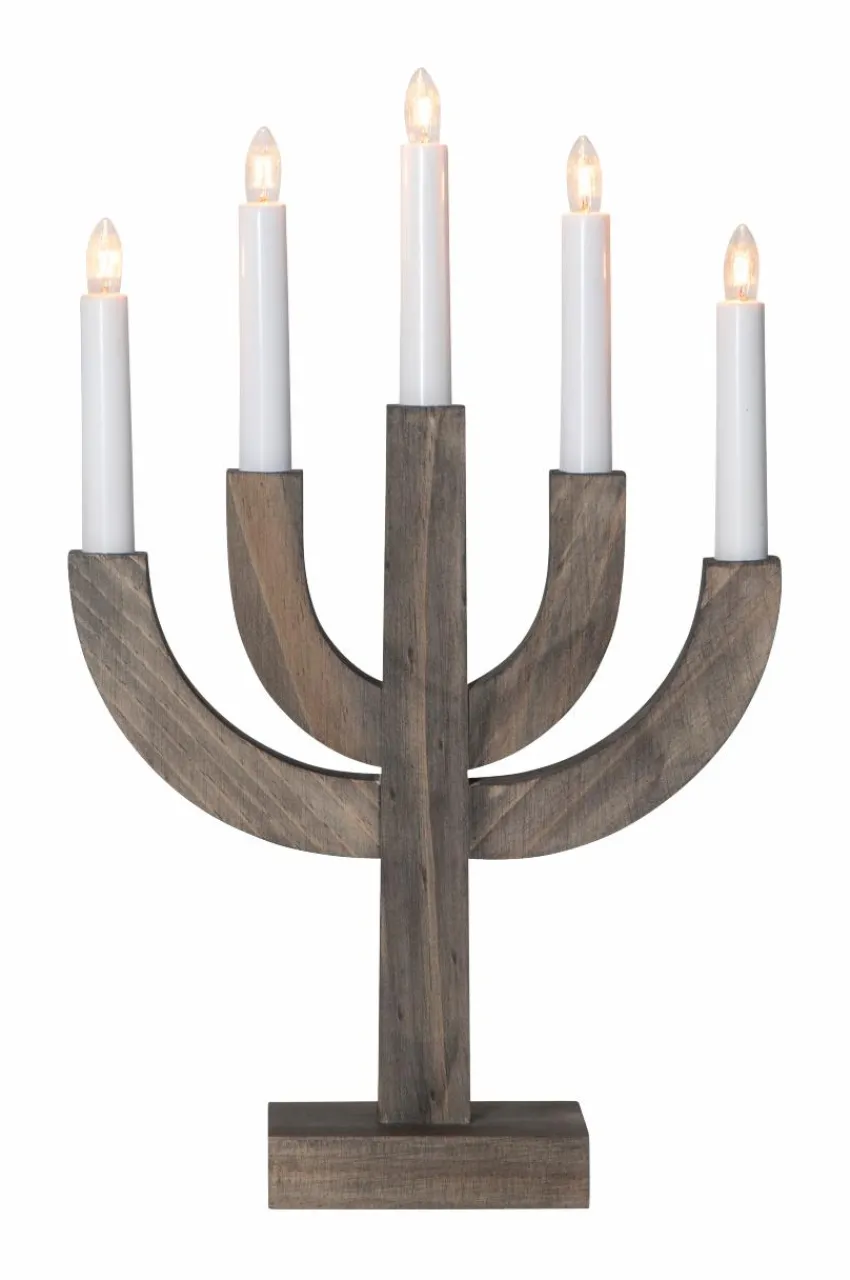 Julbelysning|Jotex Ljusstake Selma Brun