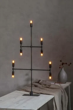 Julbelysning|Jotex Ljusstake Twice 91cm Black