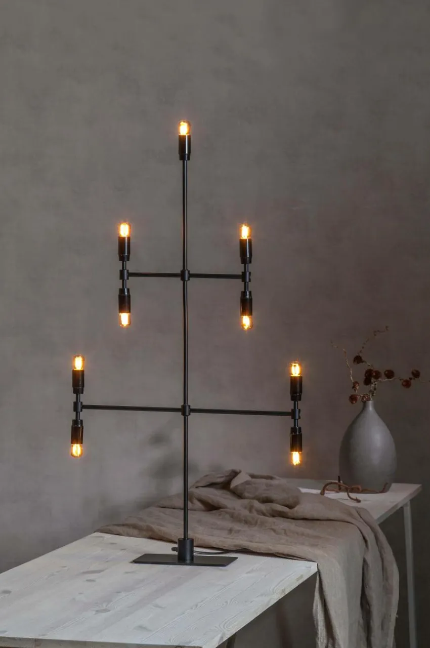 Julbelysning|Jotex Ljusstake Twice 91cm Black