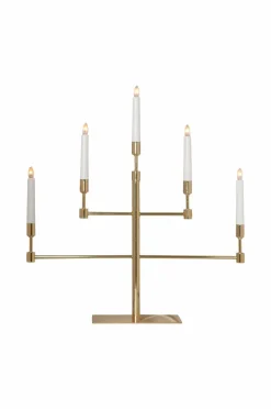 Julbelysning|Jotex Ljusstake Vide Höjd 53 Cm Brass