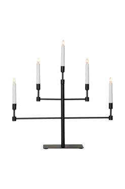 Julbelysning|Jotex Ljusstake Vide Höjd 53 Cm Black
