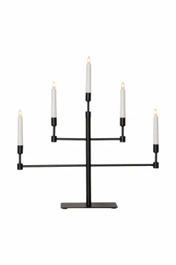 Julbelysning|Jotex Ljusstake Vide Höjd 53 Cm Black