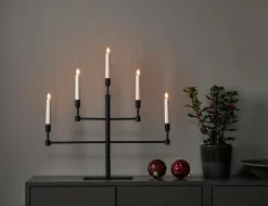 Julbelysning|Jotex Ljusstake Vide Höjd 53 Cm Black