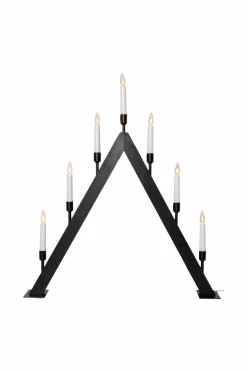 Julbelysning|Jotex Ljusstake Vind Höjd 63 Cm Black