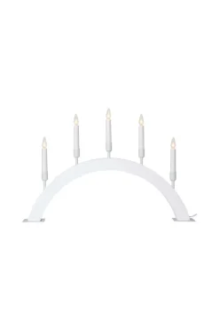 Julbelysning|Jotex Ljusstake Vind Höjd 38 Cm White