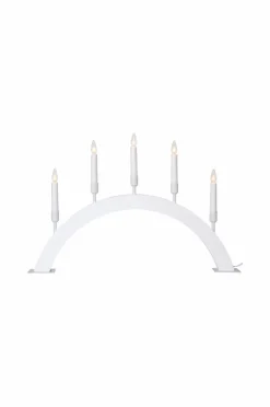 Julbelysning|Jotex Ljusstake Vind Höjd 38 Cm White