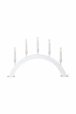 Julbelysning|Jotex Ljusstake Vind Höjd 38 Cm White