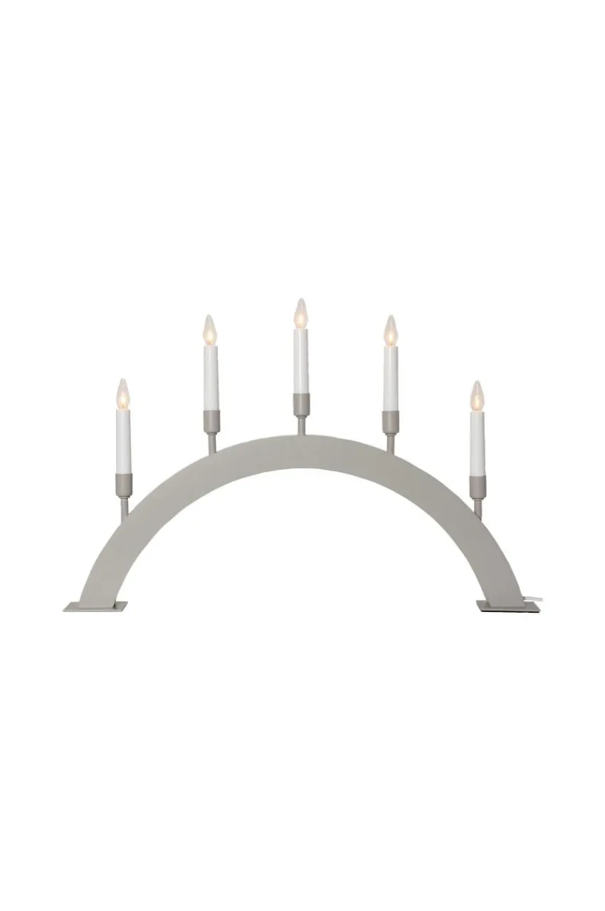 Julbelysning|Jotex Ljusstake Vind Höjd 38 Cm Beige