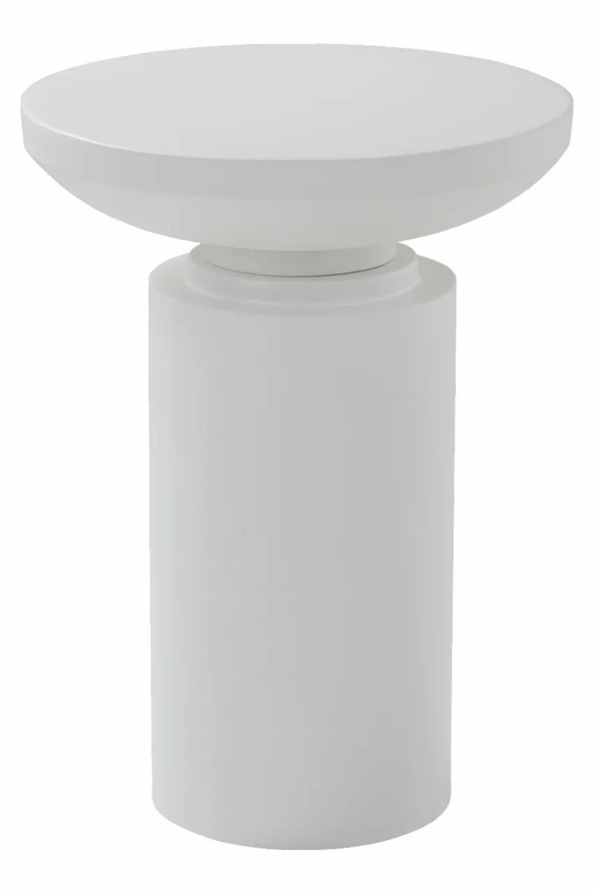 Bord|Jotex LOLISE Sidobord ø 35,5 Cm Vit