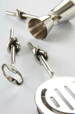 Glas|Jotex LOOP Drinkset 3 Delar Silver