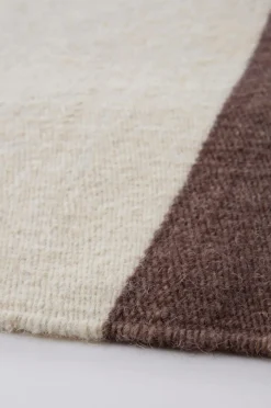 Ullmattor|Jotex LORI BLOCK 05 Ullmatta 200x300 Cm Naturvit/brun