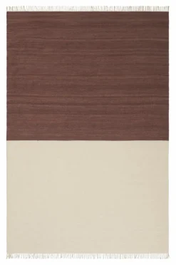 Ullmattor|Jotex LORI BLOCK 05 Ullmatta 200x300 Cm Naturvit/brun