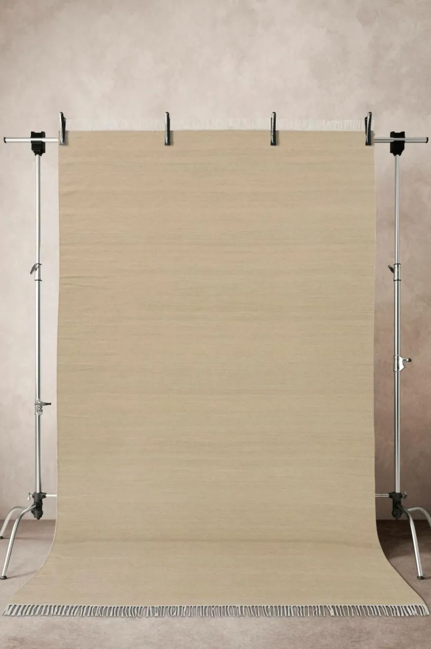 Ullmattor|Jotex LORI PLAIN Ullmatta 200x300 Cm Mörk sand