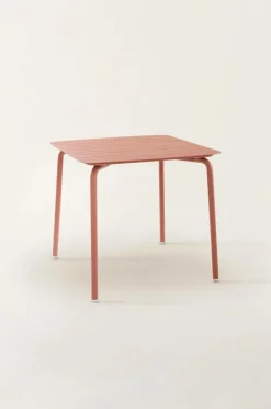 Utebord|Utemöbler|Jotex LORIENT Bord 80x81 Cm Mörk puderrosa