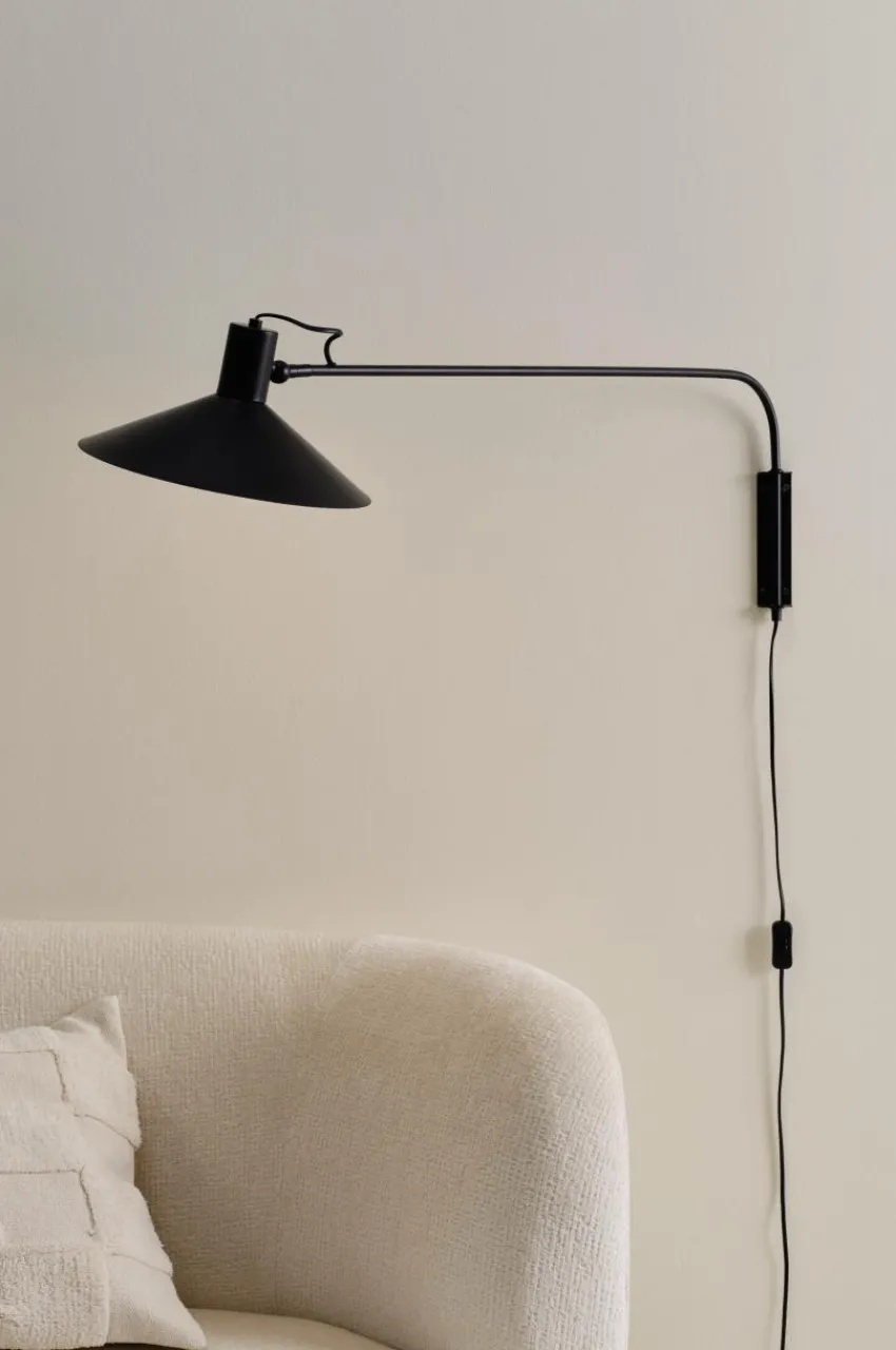 Vägglampor|Jotex LOUISIANA Vägglampa Svart