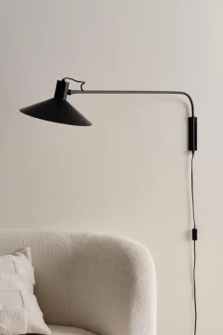 Vägglampor|Jotex LOUISIANA Vägglampa Svart